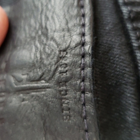 Frye Slim Walker Black Denim Jeans Gustin - Picture 10 of 10